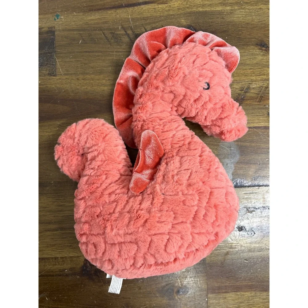Mary Meyer Putty Seahorse Coral Pink‎ Plush Stuffed Animal Soft Toy 11 inch